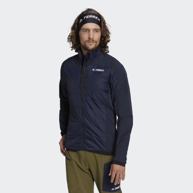 Adidas Terrex Primaloft Chaqueta Aislante Híbrido Negro