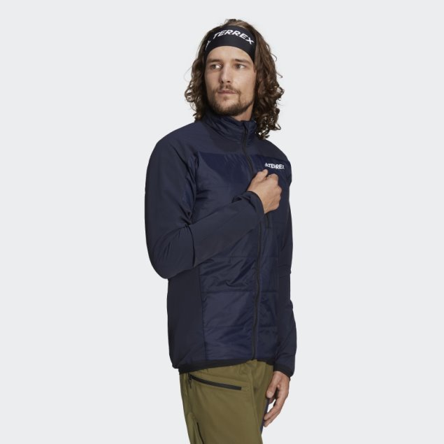 Adidas Terrex Primaloft Chaqueta Aislante Híbrido Negro