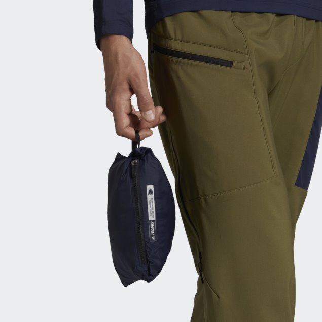 Adidas Terrex Primaloft Chaqueta Aislante Híbrido Negro