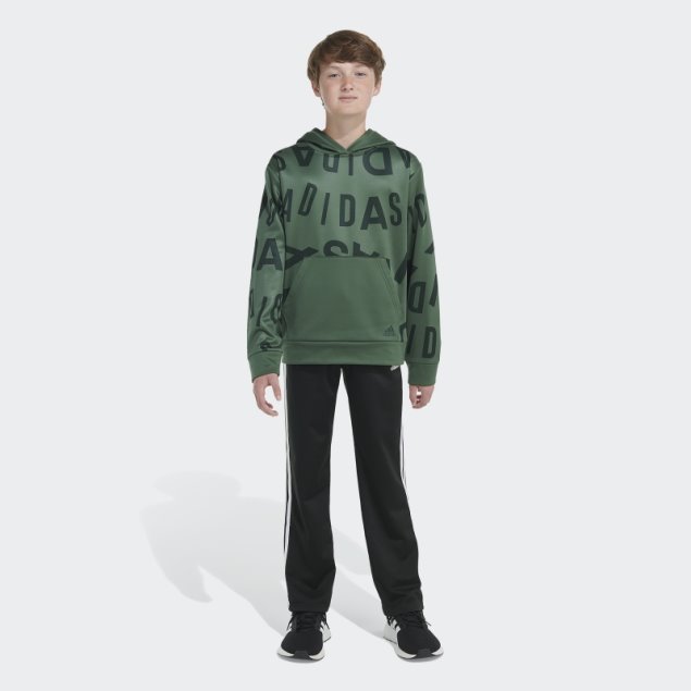 Adidas Sudadera Con Capucha Verde óxido Linaje Amor