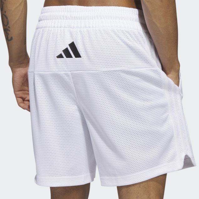 Pantalón Corto Adidas Dame 9 Blanco