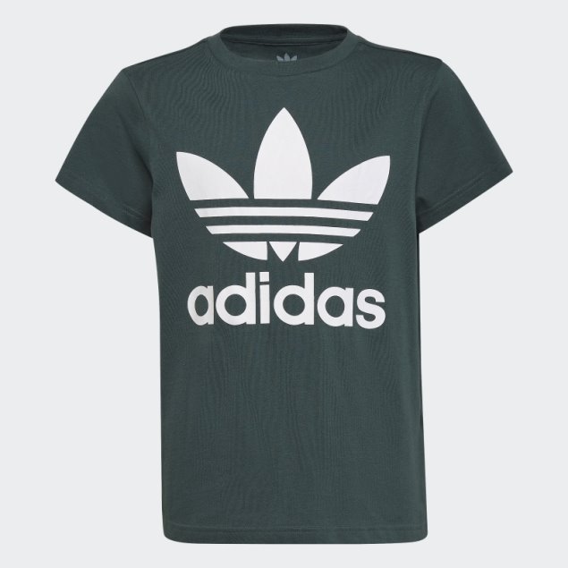 Camiseta Adidas Trefoil Verde Mineral