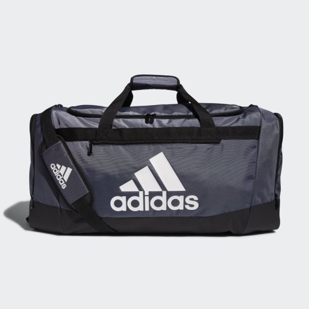 Bolsa Adidas Defender Gris Mediana Grande