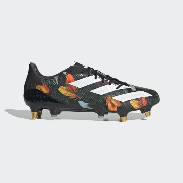 Botas De Rugby Adizero Rs7 Para Terreno Blando Negras Adidas