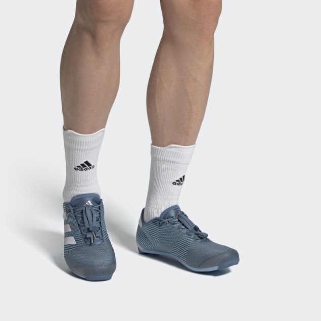 Zapatillas Ciclismo Carretera Adidas Azul Alterado