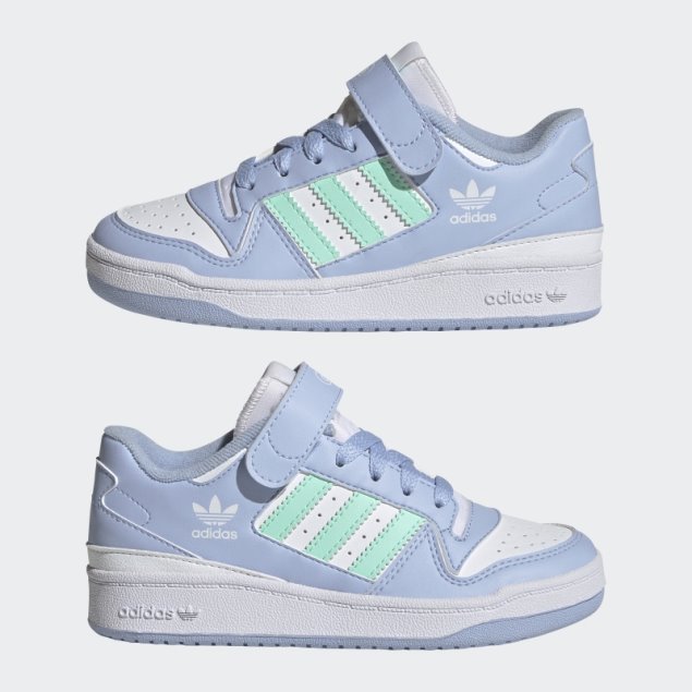 Zapatos Adidas Bajos Azul Amanecer