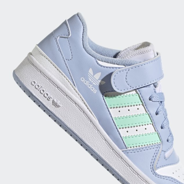 Zapatos Adidas Bajos Azul Amanecer