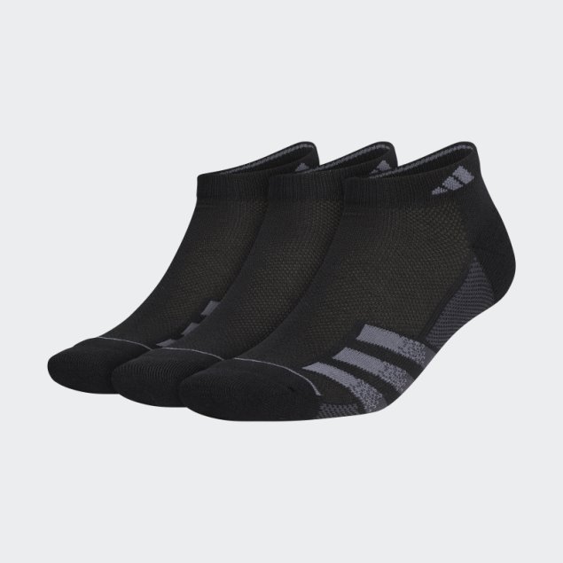 Adidas Superlite Stripe Low-cut Calcetines 3 Pares Negro