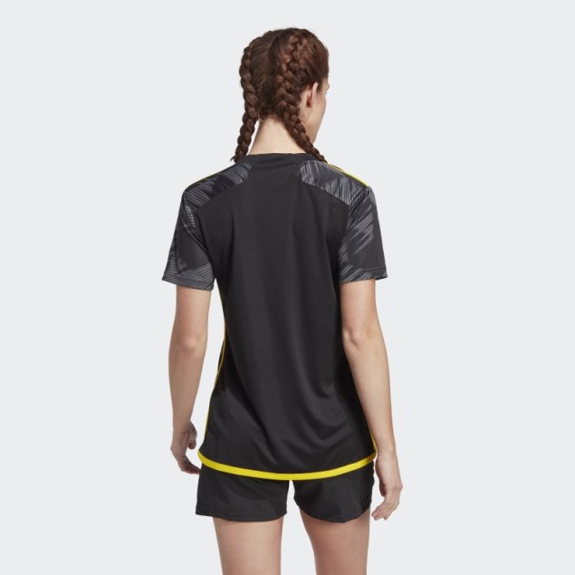 Camiseta Adidas Columbus Crew 23/24 Segunda Equipación Amarillo Elegante