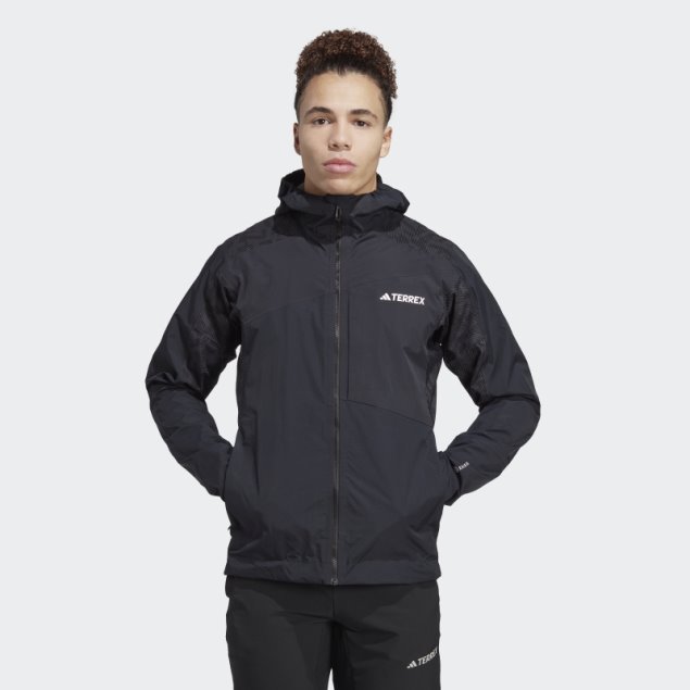 Adidas Terrex Xperior Hybrid Rain.rdy Chaqueta Negra