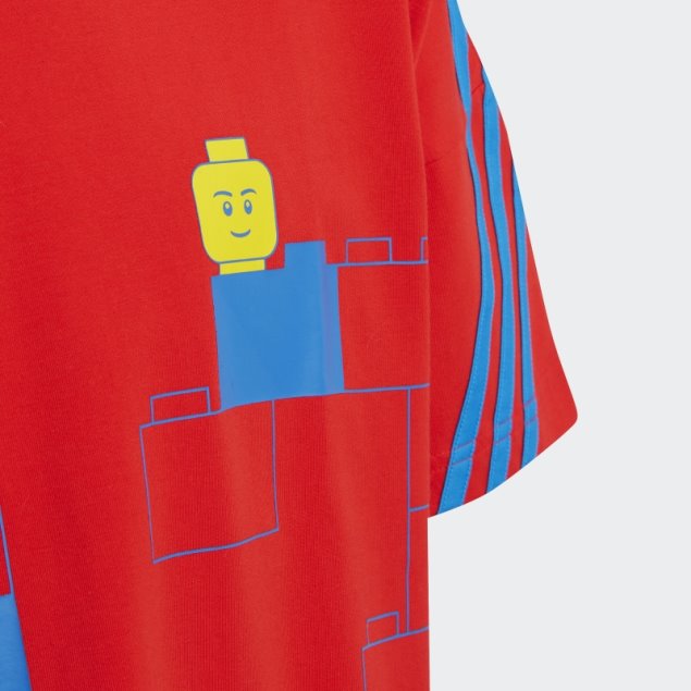Camiseta Adidas X Classic Lego Roja Caliente