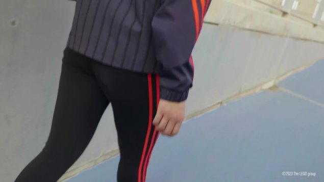 Camiseta Adidas X Classic Lego Roja Caliente