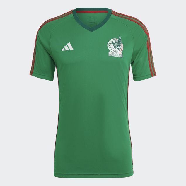 Camiseta Mexico Local Aficionado Verde Adidas