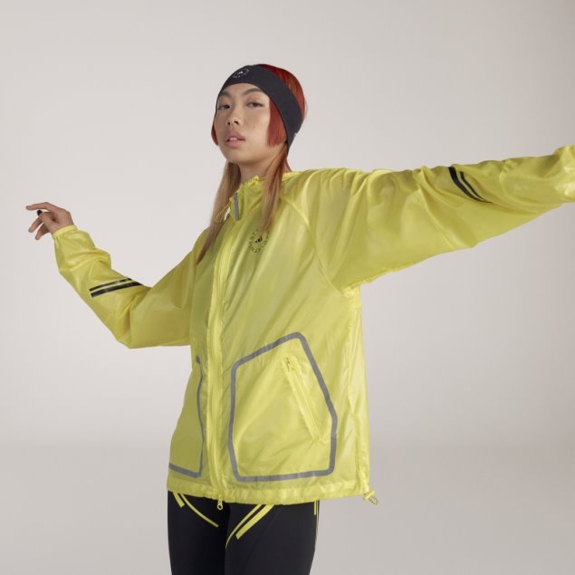 Adidas By Stella Mccartney Truepace Chaqueta De Running Shock Amarillo