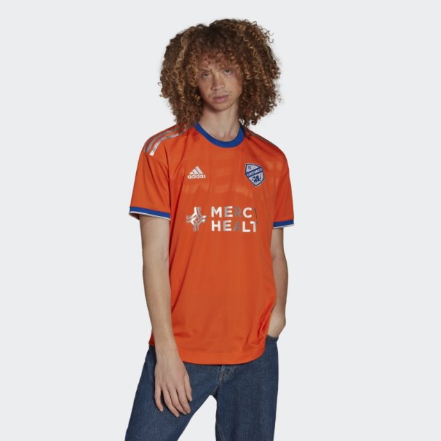 Camiseta Adidas Naranja Fc Cincinnati 22/23 Primera Equipación Autentica