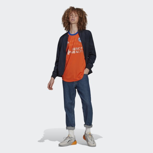 Camiseta Adidas Naranja Fc Cincinnati 22/23 Primera Equipación Autentica