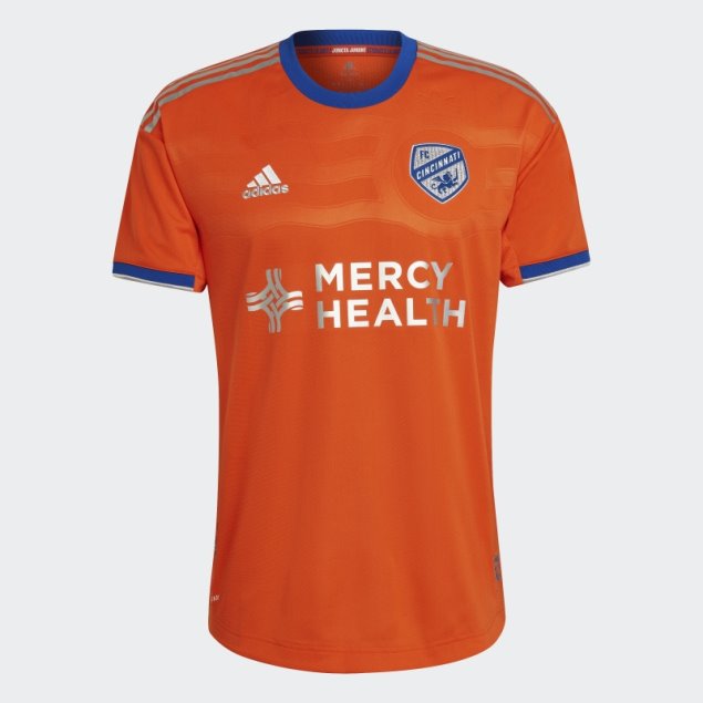 Camiseta Adidas Naranja Fc Cincinnati 22/23 Primera Equipación Autentica