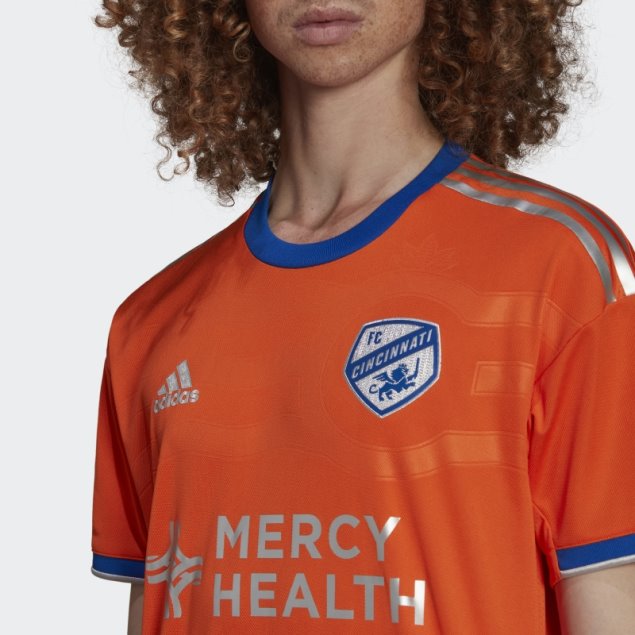 Camiseta Adidas Naranja Fc Cincinnati 22/23 Primera Equipación Autentica