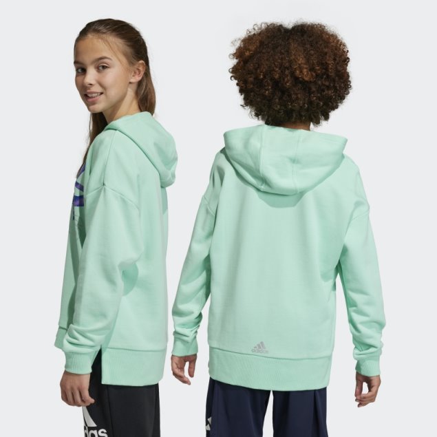 Sudadera Verde Con Gráfico De Baile Adidas