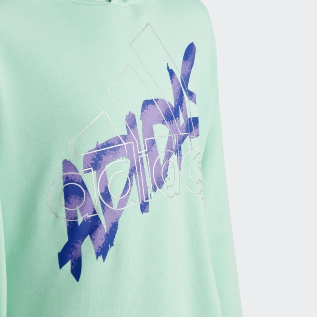 Sudadera Verde Con Gráfico De Baile Adidas