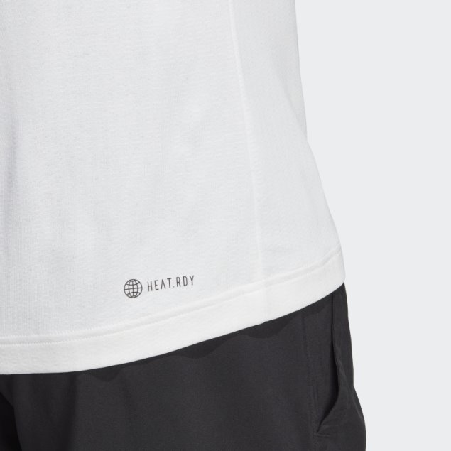 Polo Adidas Tenis Freelift Blanco