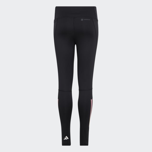 Adidas Aeroready 3-stripes High-rise 7/8 Leggings Con Bolsillo Optime Negro