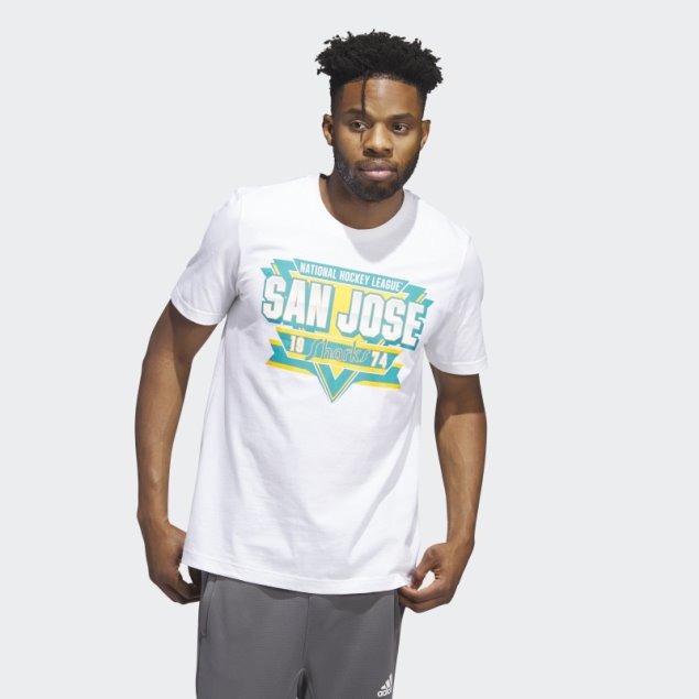 Camiseta Sharks Playmaker Blanco Adidas