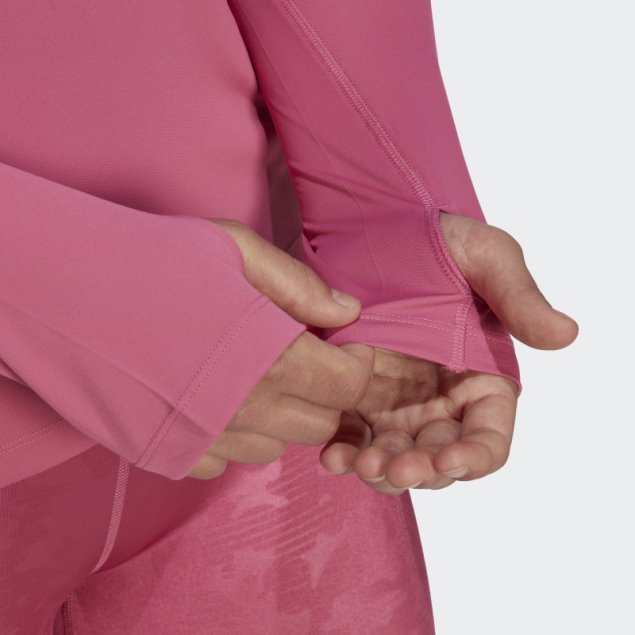 Camiseta De Manga Larga Fucsia Own The Run Adidas