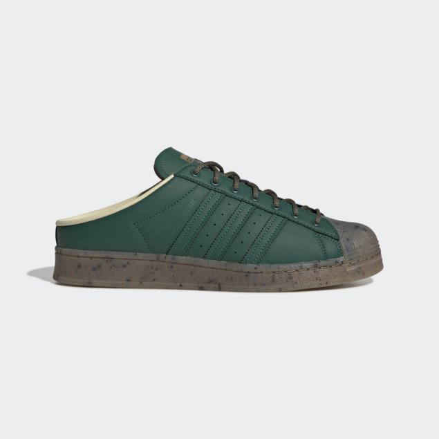 Mules Verdes Adidas Superstar Plant And Grow