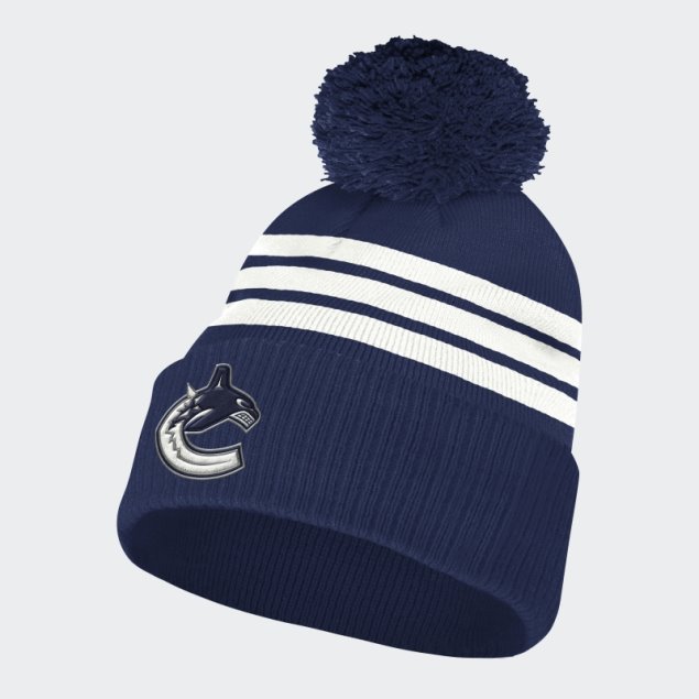 Adidas Canucks Gorro Con Pompón Nhl-vca-51c