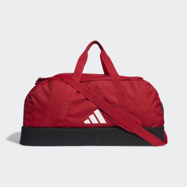 Bolsa Adidas Tiro League Duffel Grande Roja
