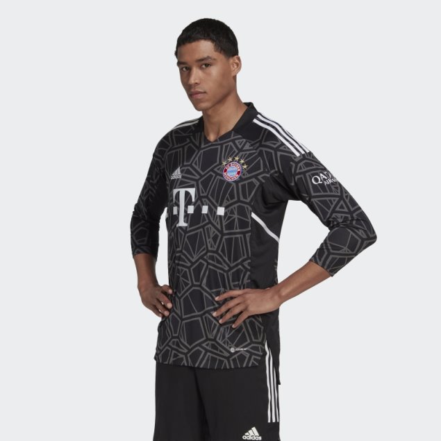 Camiseta De Portero Fc Bayern 22/23 Negro Adidas