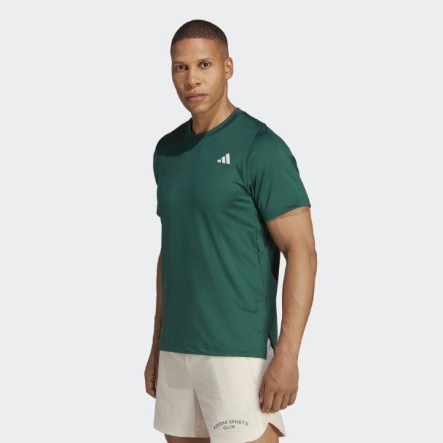 Camiseta Sports Club Graphic Verde Adidas