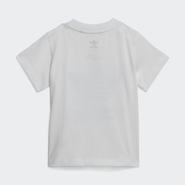 Adidas Night Indigo Trefoil Shorts Camiseta Set