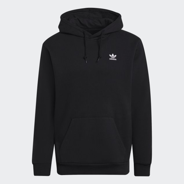 Sudadera Con Capucha Adidas Adicolor Essentials Trefoil Negro