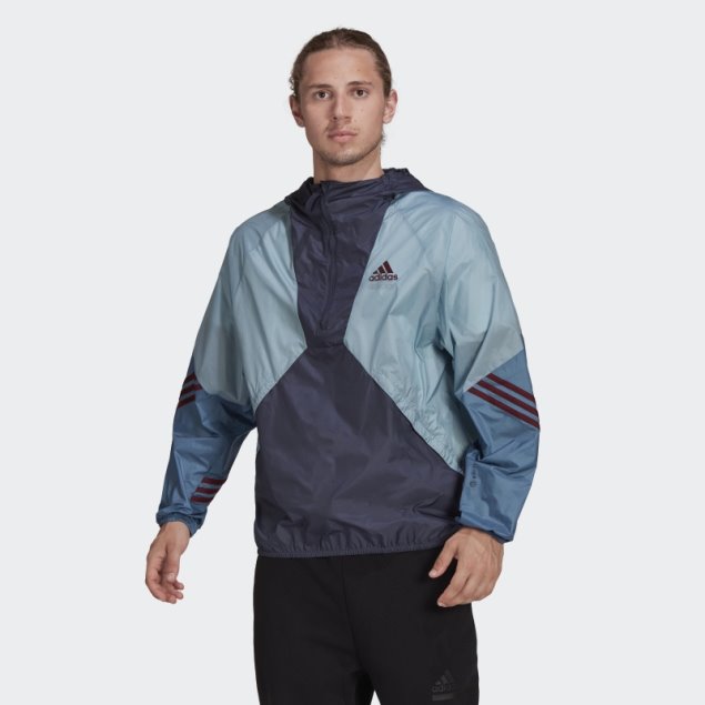 Azul Marino Adidas Back To Sport Wind.rdy Anorak