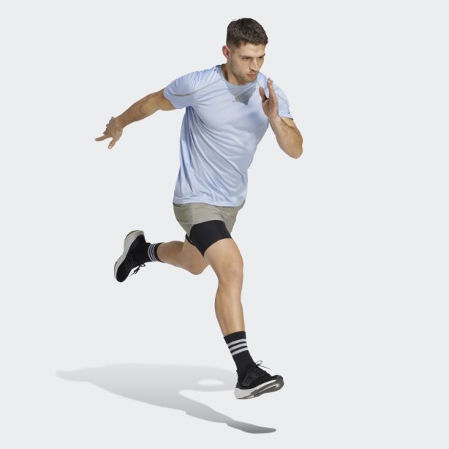 Camiseta Adidas Confident Engineered Azul Amanecer