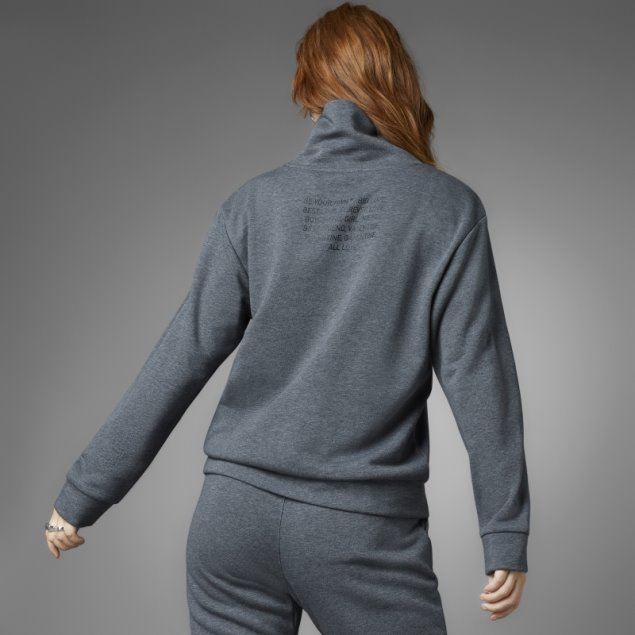 Sudadera Adidas Valentine's Day Gris Oscuro Jaspeado