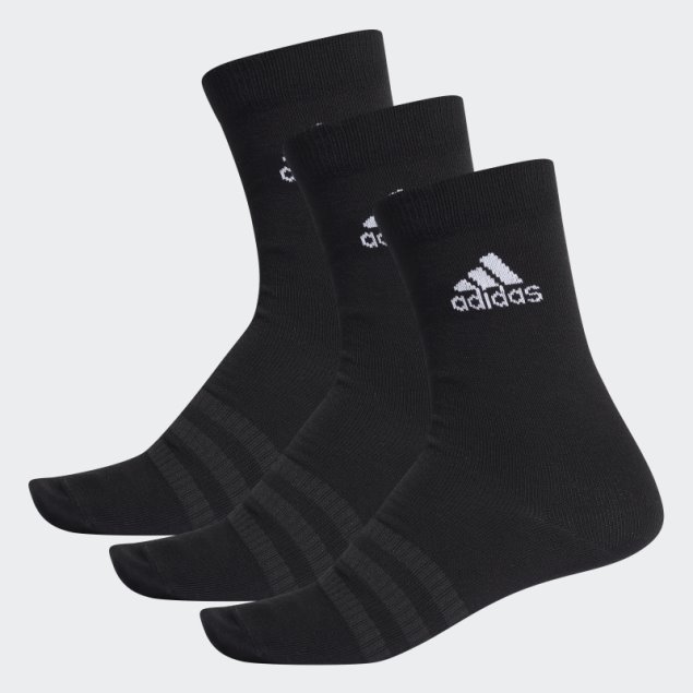 Calcetines Adidas Negros 3 Pares