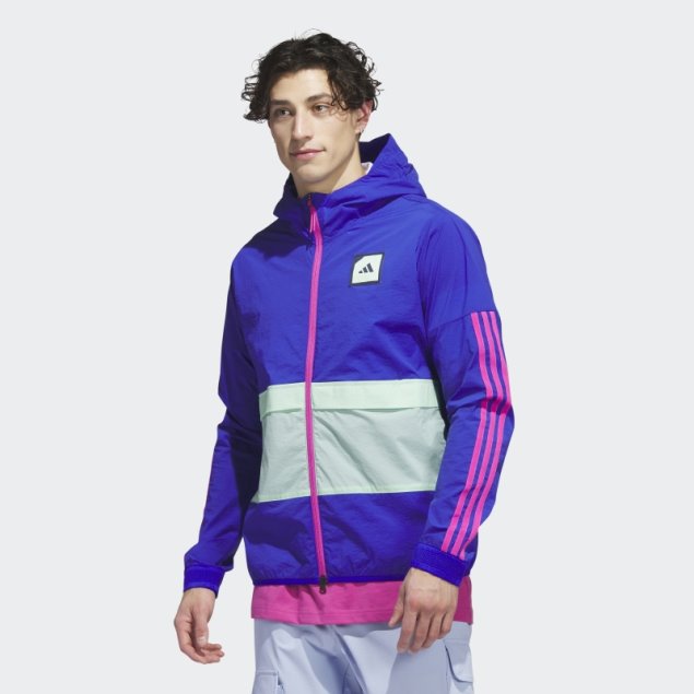 Chaqueta De Hombre Adidas Adicross X Energy Monocapa Azul