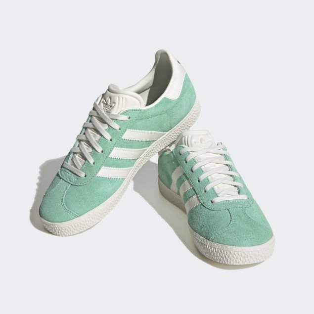 Zapatillas Adidas Gazelle Verde Plata
