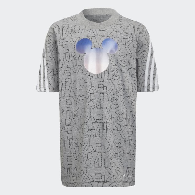 Conjunto De Verano Adidas Disney Mickey Mouse Gris Medio