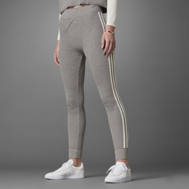 Core Heather Medias Waffle De Talle Alto Versión Azul Adidas