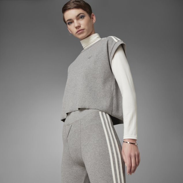 Core Heather Medias Waffle De Talle Alto Versión Azul Adidas