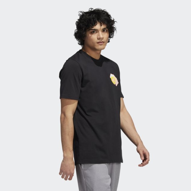 Pack The Essentials Camiseta Gráfica Negra Adidas