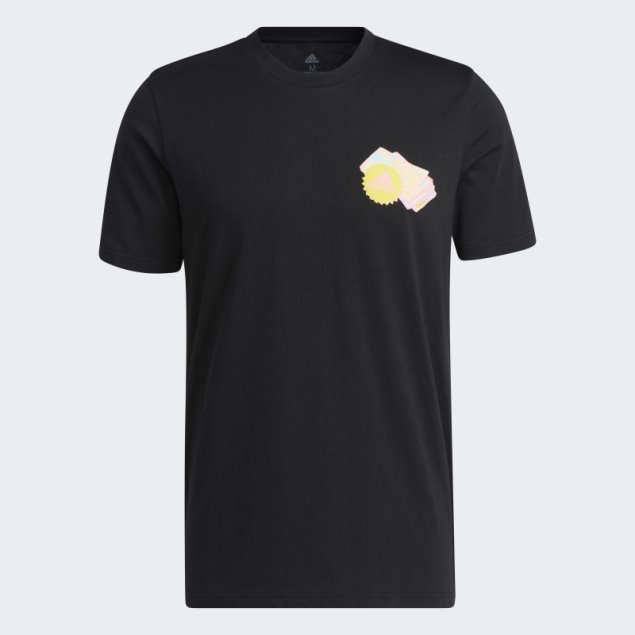 Pack The Essentials Camiseta Gráfica Negra Adidas