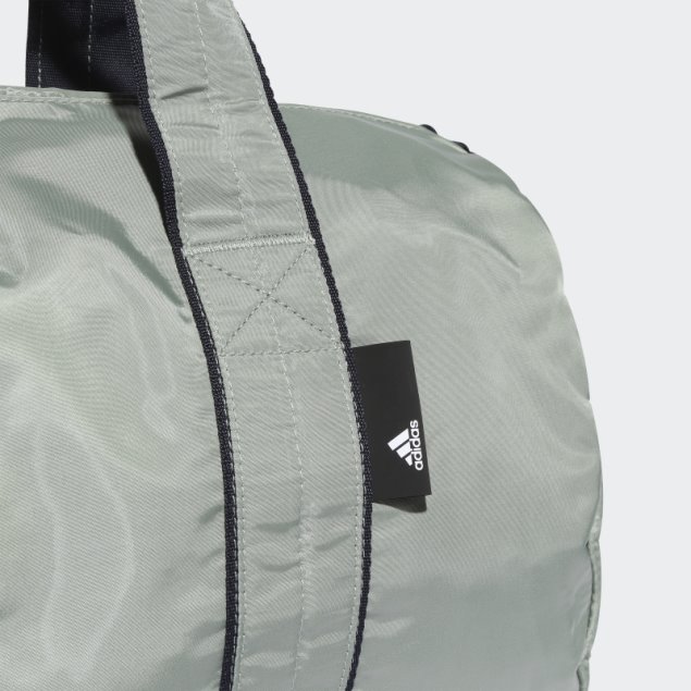 Adidas Bolsa De Lona De Entrenamiento De Estudio Verde Plata