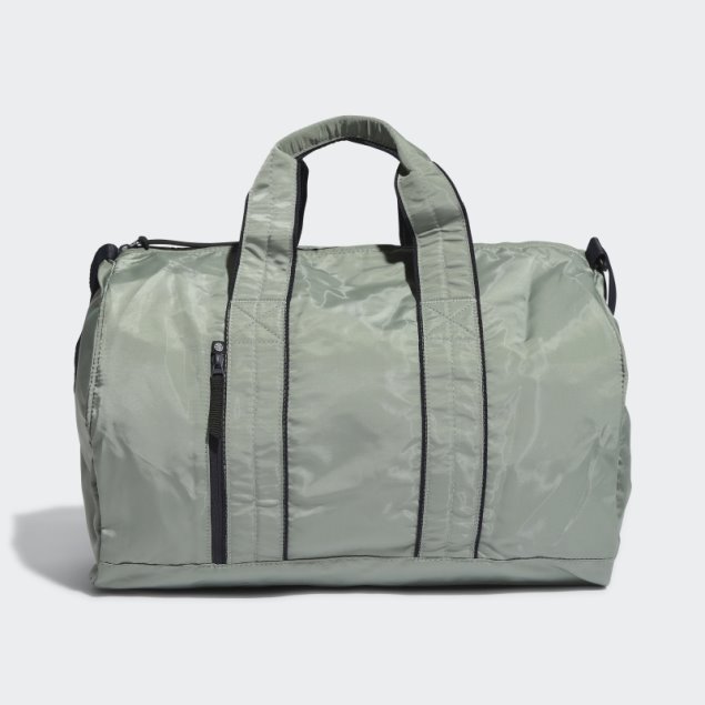 Bolsa Adidas Studio Training Duffel Plata Verde