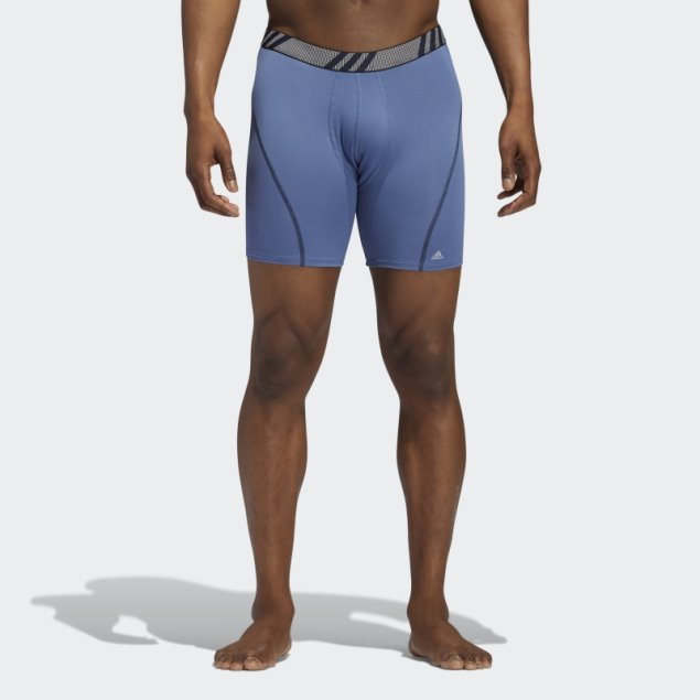 Calzoncillos Bóxer De Malla De Rendimiento Azul Marino 3 Pares Adidas