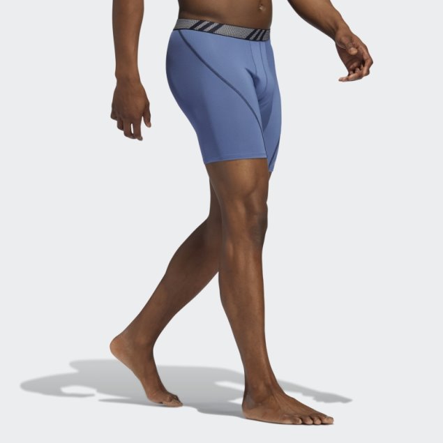 Calzoncillos Bóxer De Malla De Rendimiento Azul Marino 3 Pares Adidas